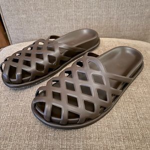 Dries Van Noten Brown Leather Sandals NWOT